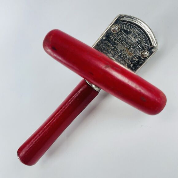 Edlund Junior No. 5 Can Opener Red Vintage 1925 Made In USA Kitchen Utensil - Picture 1 of 8